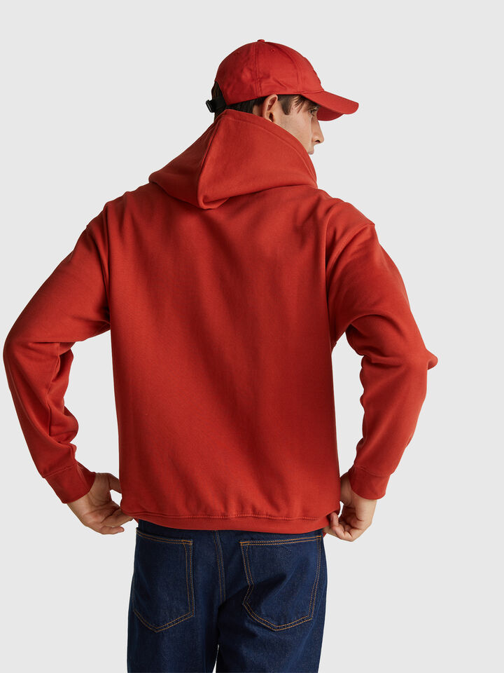 SWEATER W/HOOD Homme image number 2